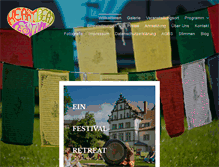 Tablet Screenshot of heartbeatfestival.de